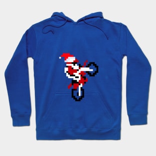 Excite Bike Christmas Hoodie